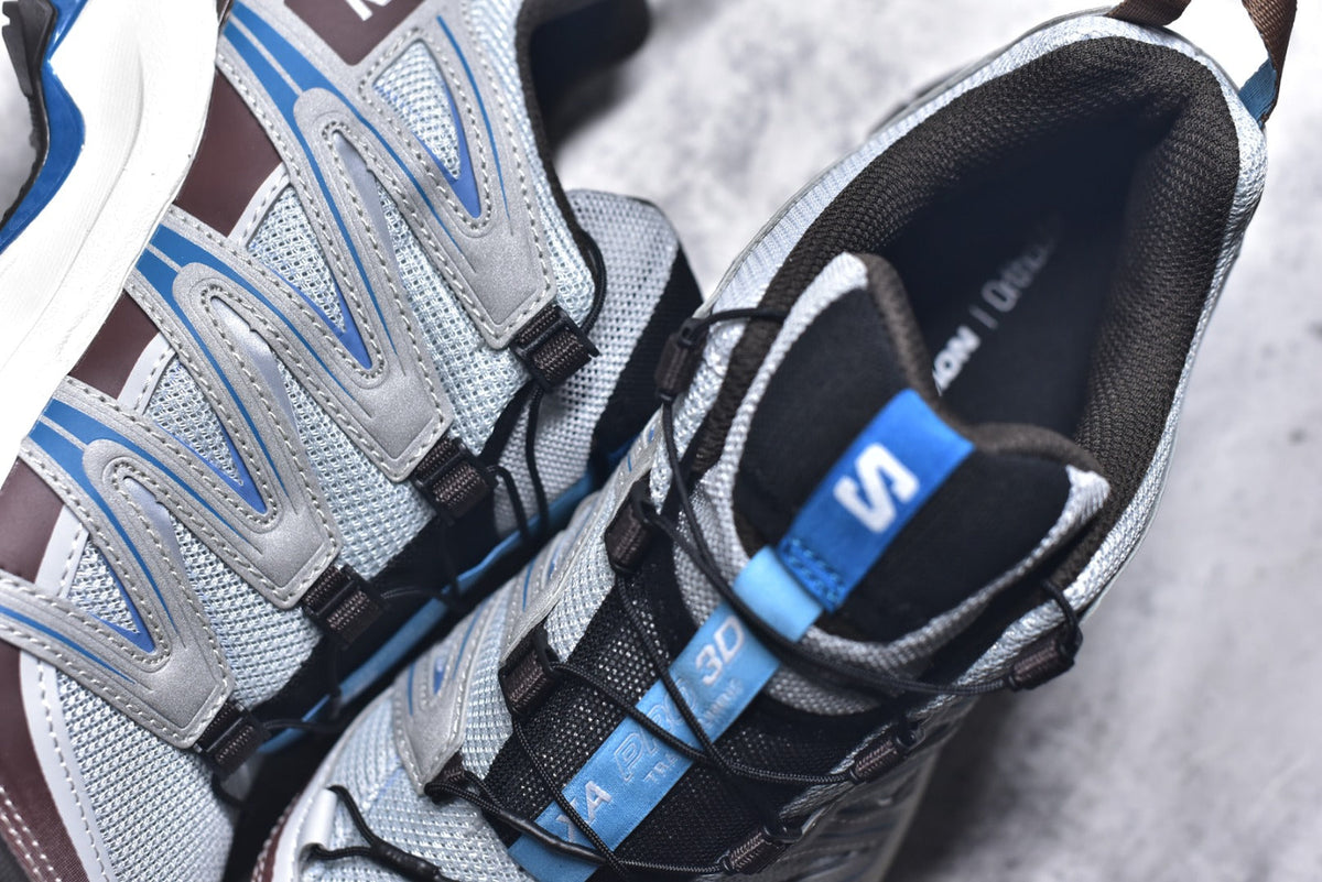 Salomon XA Pro 3D Lightweight Outdoor Technical Shoe – Unisex Grey/Blue | Style No. 454735