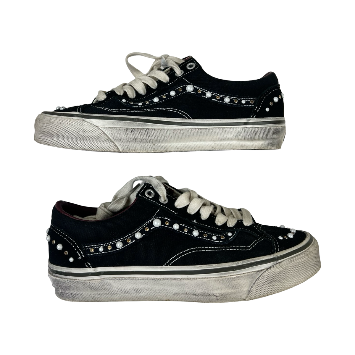 OTW Old Skool Reissue 36 Vans Pearlized Black