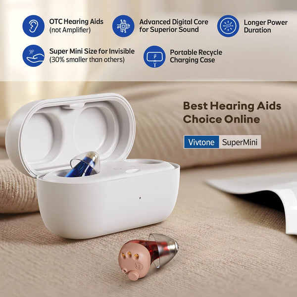 Vivtone Supermini-k CIC Hearing Aids