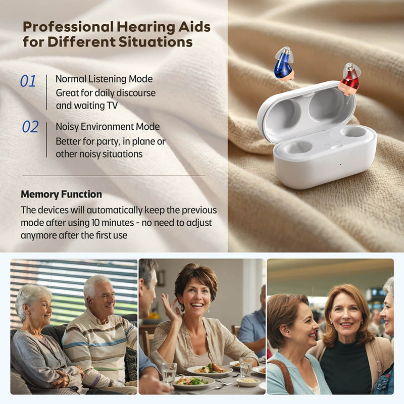 Vivtone Supermini-k CIC Hearing Aids