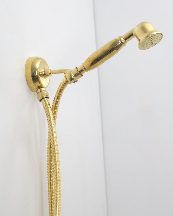 Brass Handheld Shower Head - Built-In Shower System