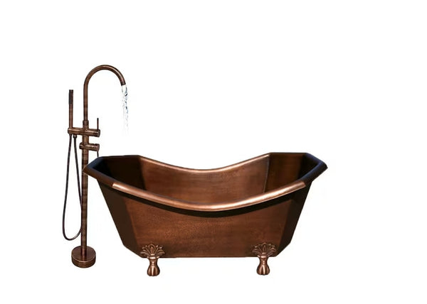 Bathtub Floor Mount Faucet: Freestanding Tub Filler and Shower System