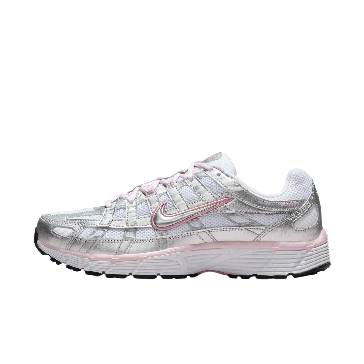 Nike P-6000 “White / Elemental Pink / Black / Metallic Silver” – BV1021-108