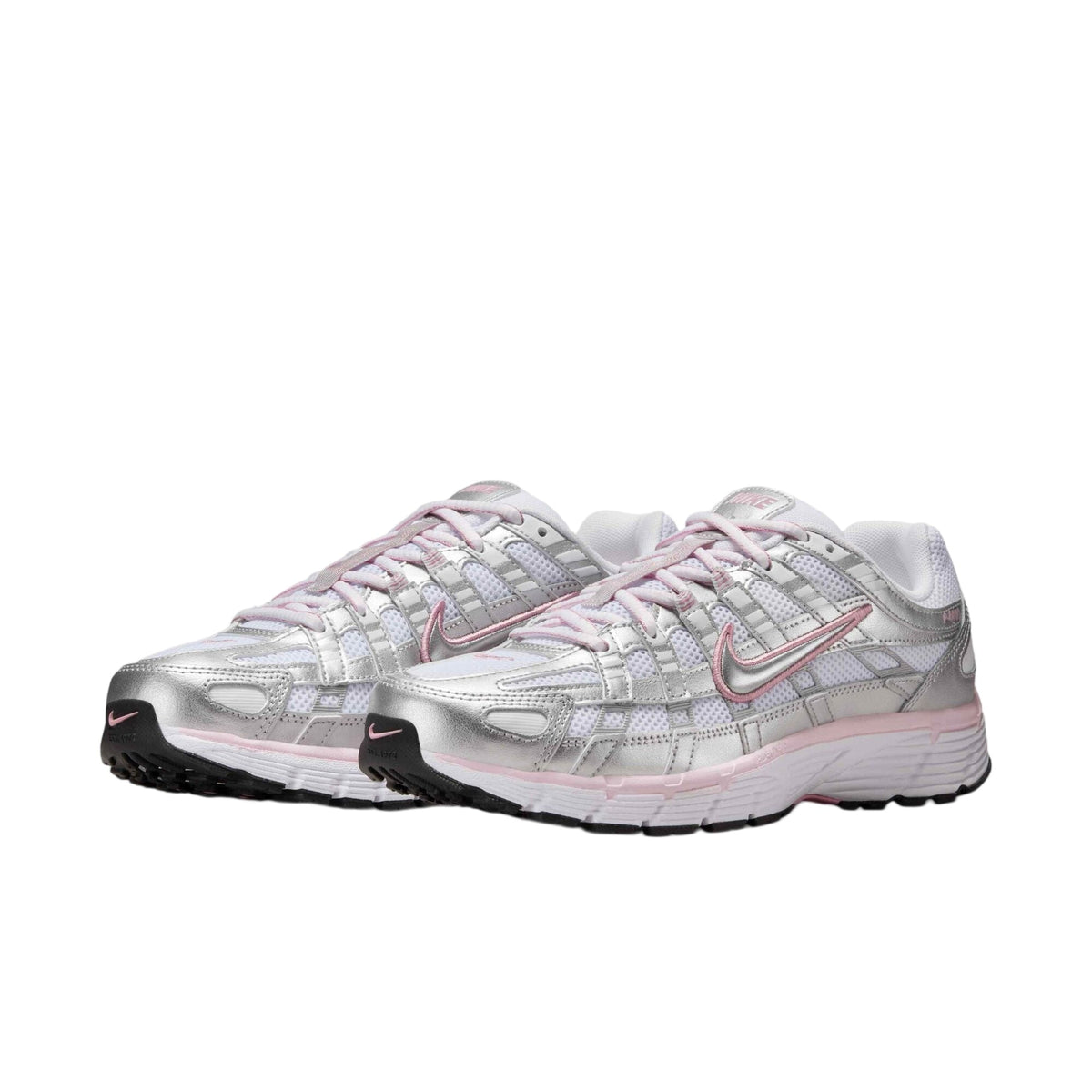 Nike P-6000 “White / Elemental Pink / Black / Metallic Silver” – BV1021-108