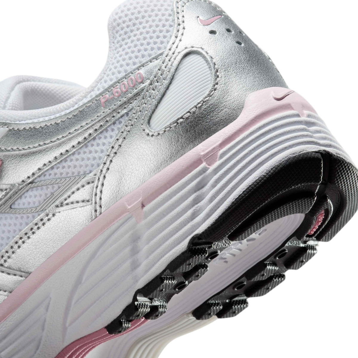 Nike P-6000 “White / Elemental Pink / Black / Metallic Silver” – BV1021-108