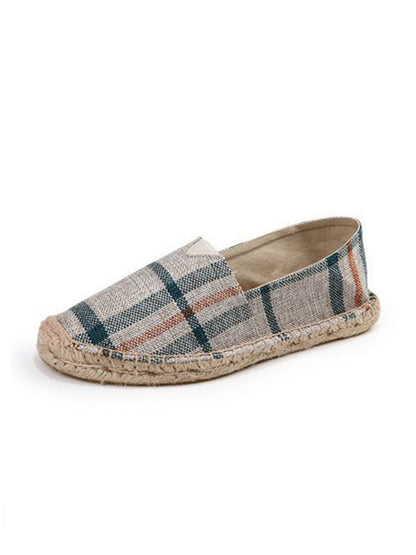 Bohemian Canvas Espadrilles voor Dames 