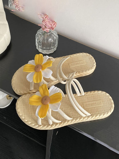 Dames strand platte sandalen 