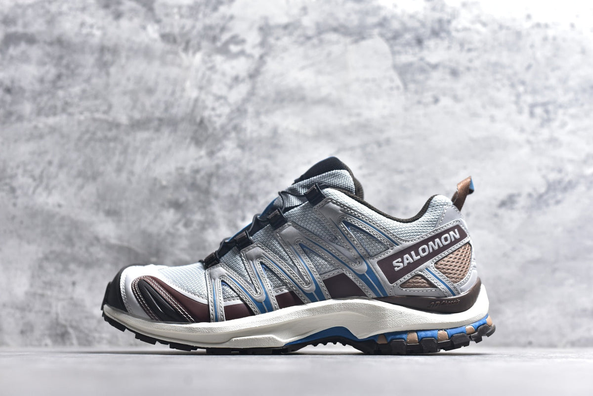 Salomon XA Pro 3D Lightweight Outdoor Technical Shoe – Unisex Grey/Blue | Style No. 454735
