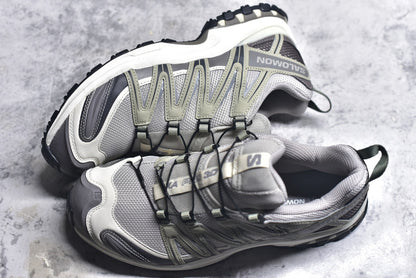 Salomon XA Pro 3D Lightweight Outdoor Technical Shoe – Unisex Grey/Green | Style No. 454852