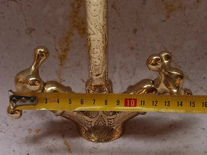 Moroccan Engraved Brass Faucet Tap,Unlacquered Brass Kitchen Faucet,Brass Wash Basin Faucet,Swan Neck Brass Faucet,Gooseneck Faucet