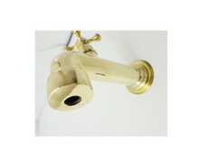 Load image into Gallery viewer, simple solid Brass single handle water tap; Bathroom/ Garden solid brass faucet