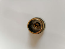Load image into Gallery viewer, Unlacquered Solid brass sink drain , Solid Brass Drain, Pop Up Drain, Brass Push Up Drain