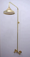 Load image into Gallery viewer, Antique Brass Shower Fixtures -  Brass Shower System