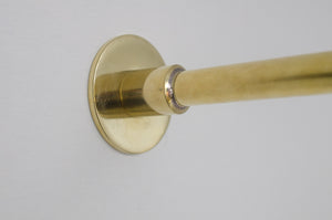Unlacquered Brass Shower - Rain Shower Set
