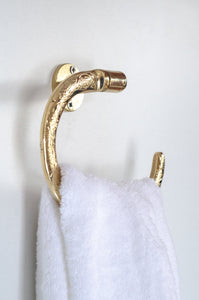 Brass Towel Holder - Bathroom Towel Holder