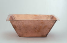 Load image into Gallery viewer, Drop-in / Undermount Copper Sink ,  Hammered Sink 16&quot;x14&quot;