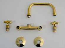 Load image into Gallery viewer, Brass Kitchen Faucet - Vintage Brass Kitchen Faucet