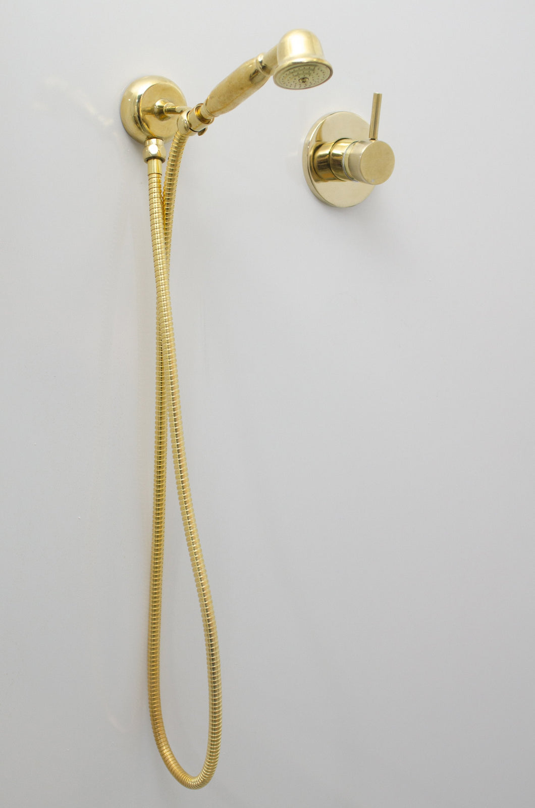 Brass Handheld Shower Head - Wall Mounted Shower System
