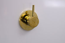 Load image into Gallery viewer, Antique Brass Tub Filler - Wall Mount Tub Faucet