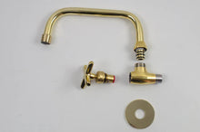 Load image into Gallery viewer, Brass Pot Filler - Unlacquered Brass Faucet