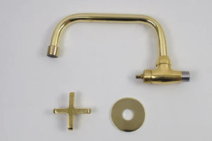 Brass Pot Filler - Unlacquered Brass Faucet