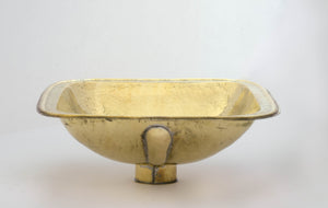 Solid Brass  Vintage Moroccan Single Sink Drop-in