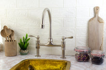 Load image into Gallery viewer, Kitchen Faucet - Brushed Nickel Kitchen Faucet