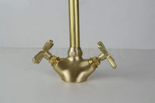 Load image into Gallery viewer, Single Hole Bathroom Faucet - Antique Brass Bathroom Faucet