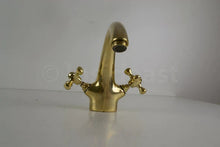 Load image into Gallery viewer, Brass Single Hole Bathroom Faucet - Bath Vanity Faucet