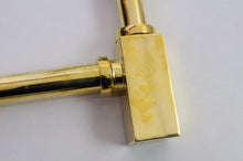Load image into Gallery viewer, Unlacquered Brass Bathroom P-trap - Brass Pop-up Drain