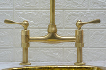 Load image into Gallery viewer, Nova Straight Legs Bridge Faucet
