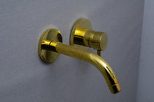 Load image into Gallery viewer, Unlacquered Brass Bathroom Faucet - Single Handle Bathroom Faucet